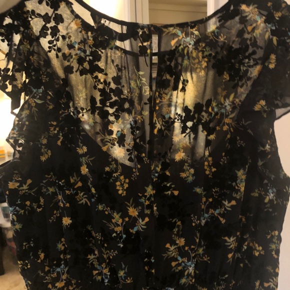 Rachel Roy Floral Black Dress - Picture 10 of 12